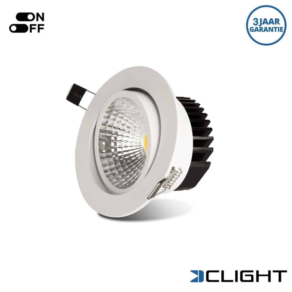 LED Runde Einbau-Spotlight 7W