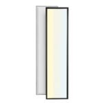 LED-Panel 120×30 Schwarz – 36W – 140LM/W – Backlit – Treiber Inklusive (Ersetzt 4x18W) – Farbtemperatur Einstellbar – 5 Jahre Garantie